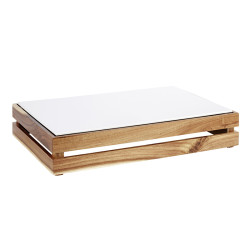 Superbox-cassetta in legno d'acacia cm.55,5x35...