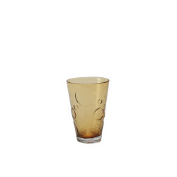 Bicchiere bibita 50 cl circle ambra...
