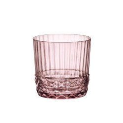 Bicchiere rocks 30 cl america '20s lilac rose...
