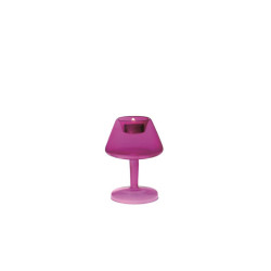 Tealight Vetro Lampada   Rosa 1053P Medri