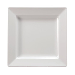 Vassoio Quadrato 33x33 cm Bianco Melamina H2607...